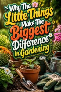 Why The Little Things Make The Biggest Difference In Gardening