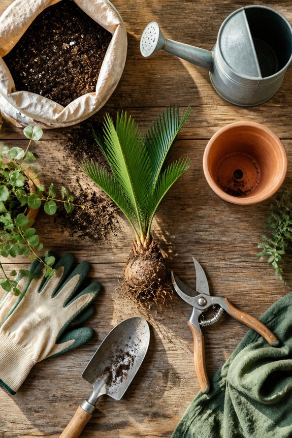 essential tools for transplanting