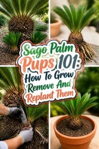 growing and replanting pups