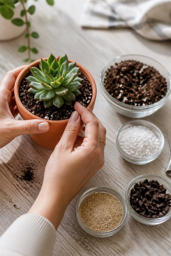 ideal succulent soil mix
