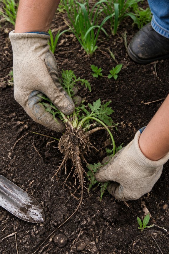 manual removal of invasives