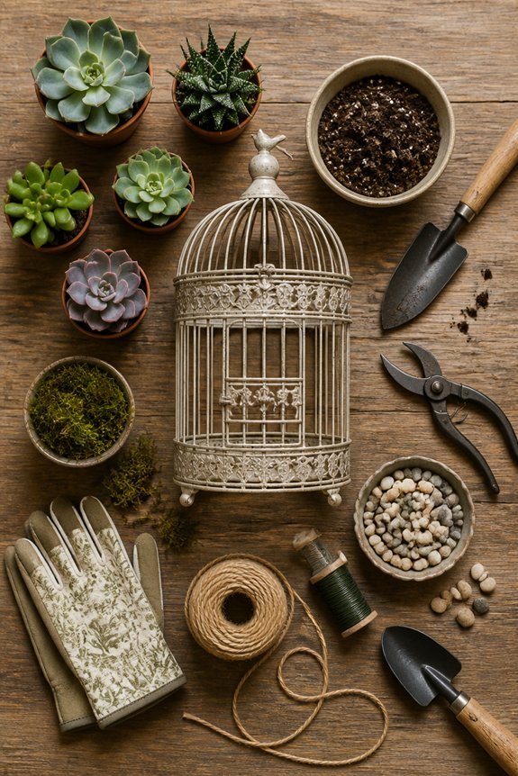 succulent garden assembly essentials
