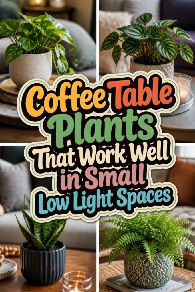 Coffee Table Plants