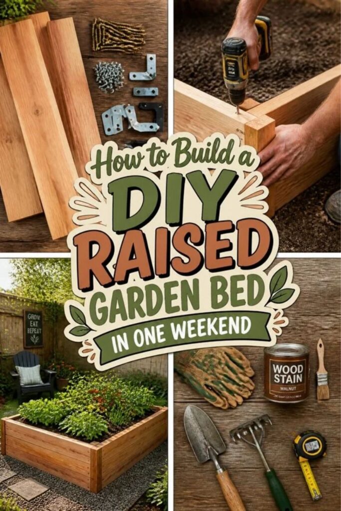 How to Build a DIY Raised Garden Bed in One Weekend