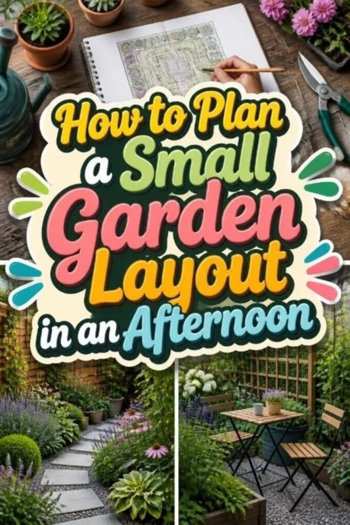 How to Plan a Small Garden Layout in an Afternoon