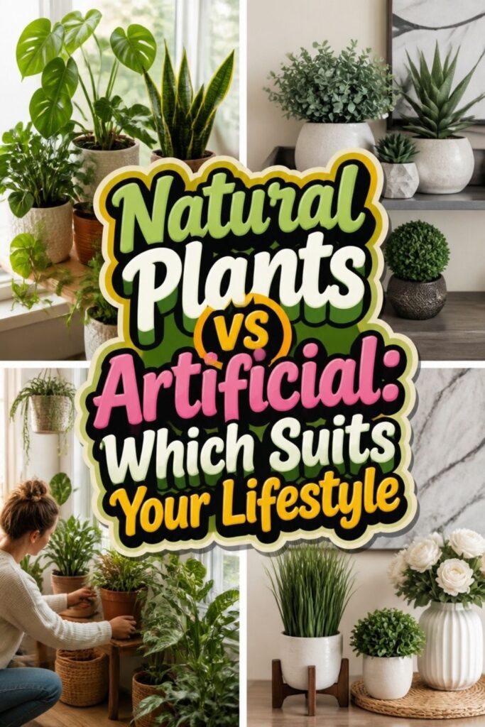 Natural Plants vs Artificial