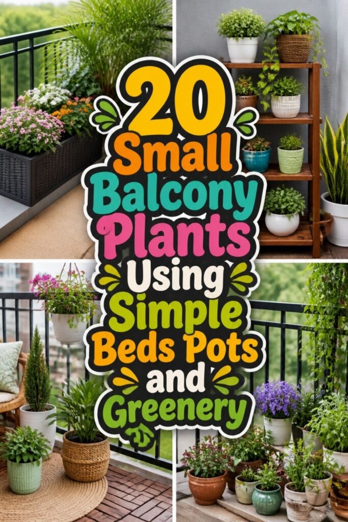 Small Balcony Plants