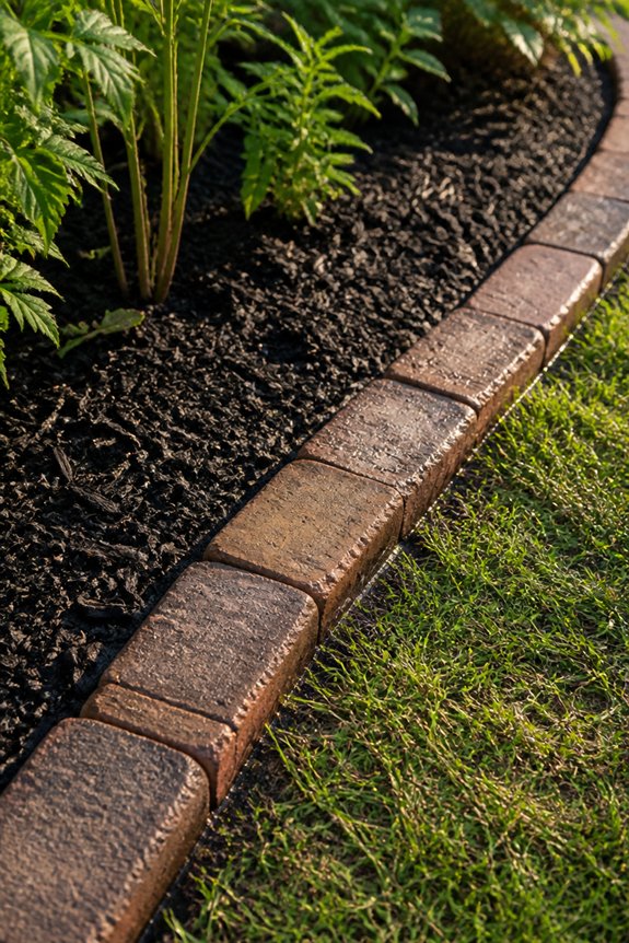 affordable garden bed edging