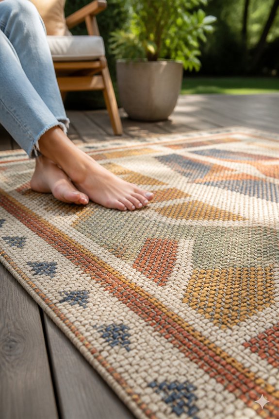 affordable outdoor rug comfort