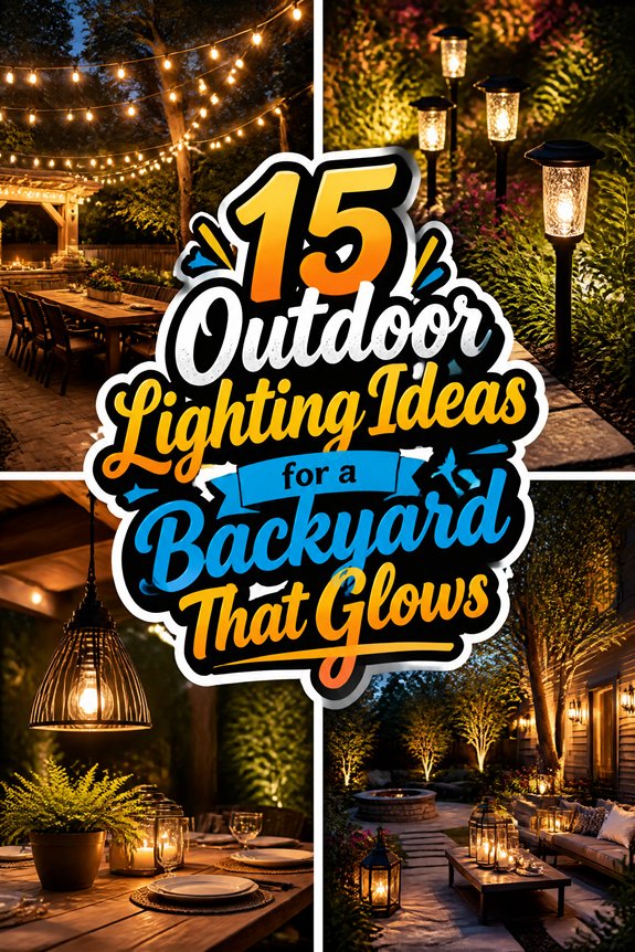 backyard lighting design inspiration