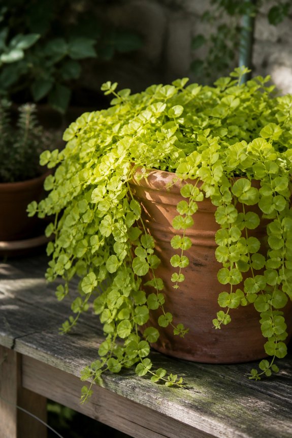 bright yellow shade plant