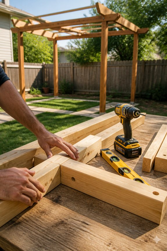 budget friendly backyard pergola ideas