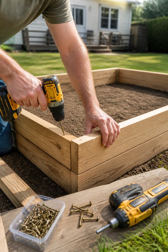 build raised garden beds