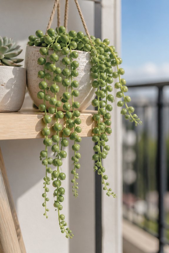 cascading succulent for balconies