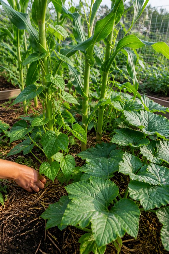 collaborative garden plant system