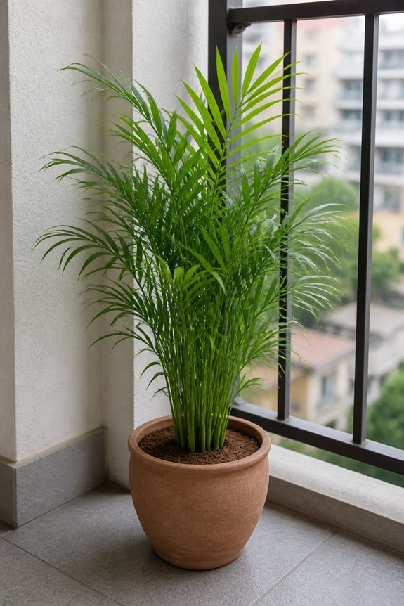 compact tropical balcony plant