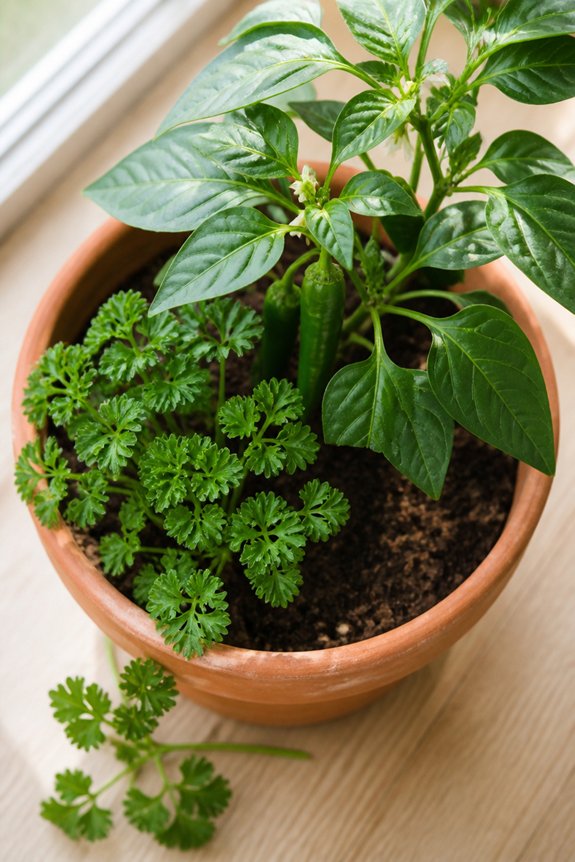 companion planting for peppers