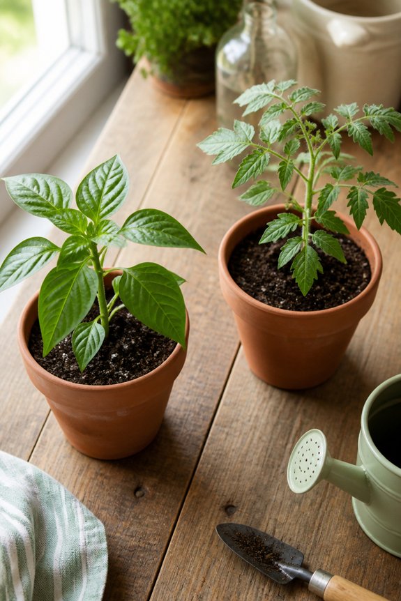competing crops coexist successfully