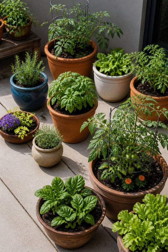 container gardening for vegetables