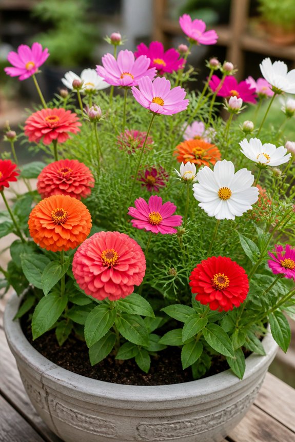 cottage garden container combo