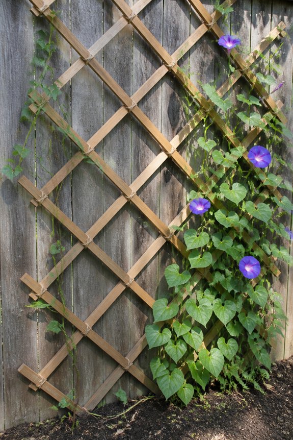 diy trellis for climbing plants