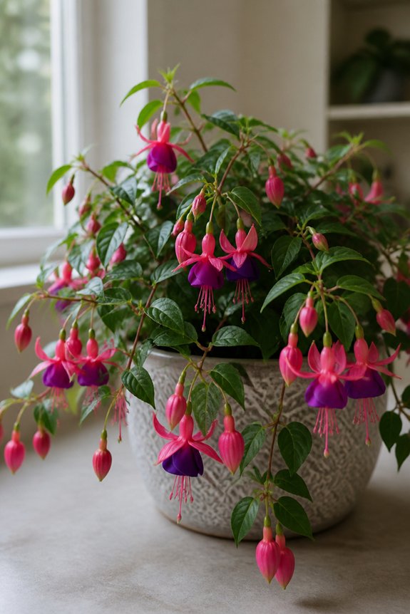 dramatic flowers for shade