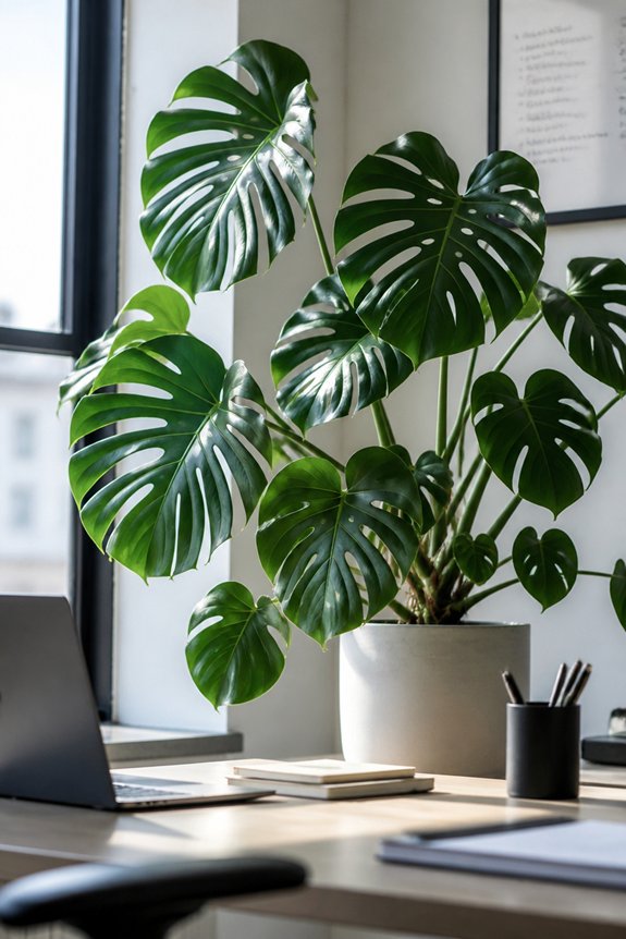 dramatic plant for desks