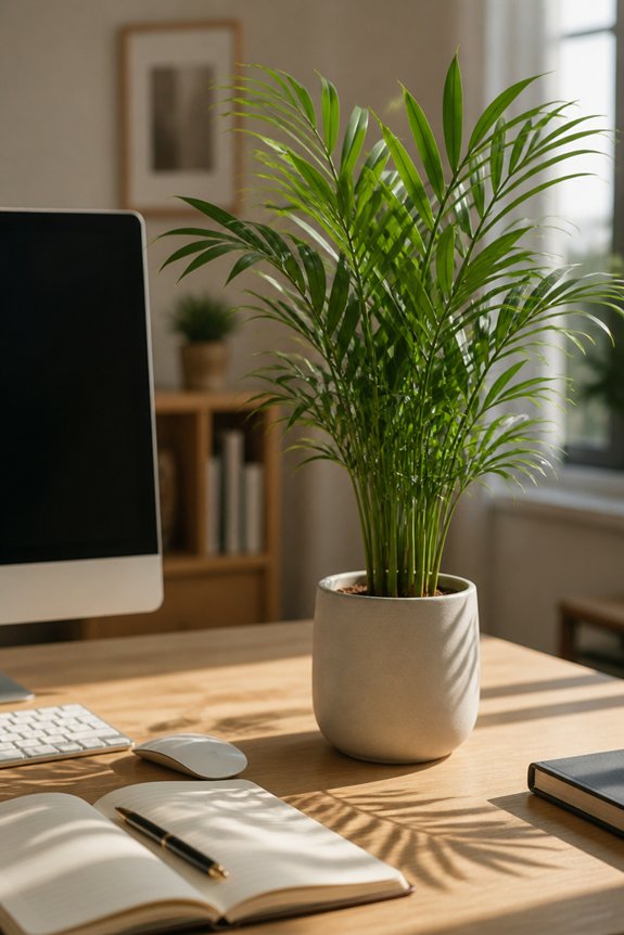 easy care office plant choice