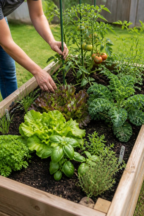 efficient raised bed gardening