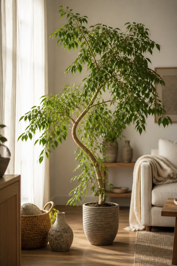 elegant asymmetric growth tree