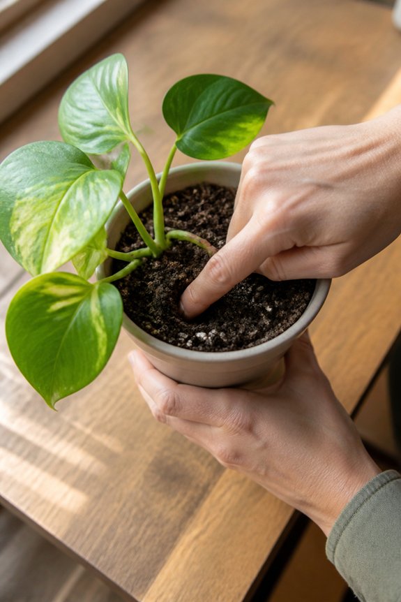 establishing proper watering schedule