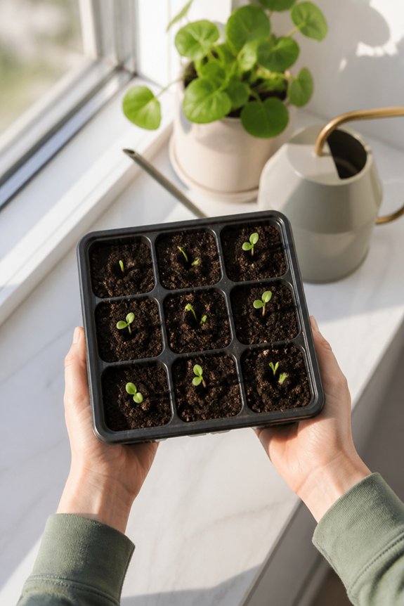 fast germinating indoor flower seeds