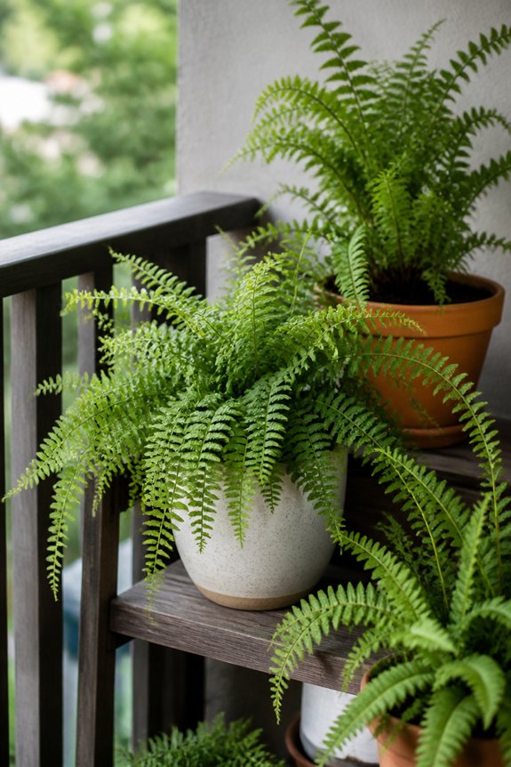 ferns thrive in low light