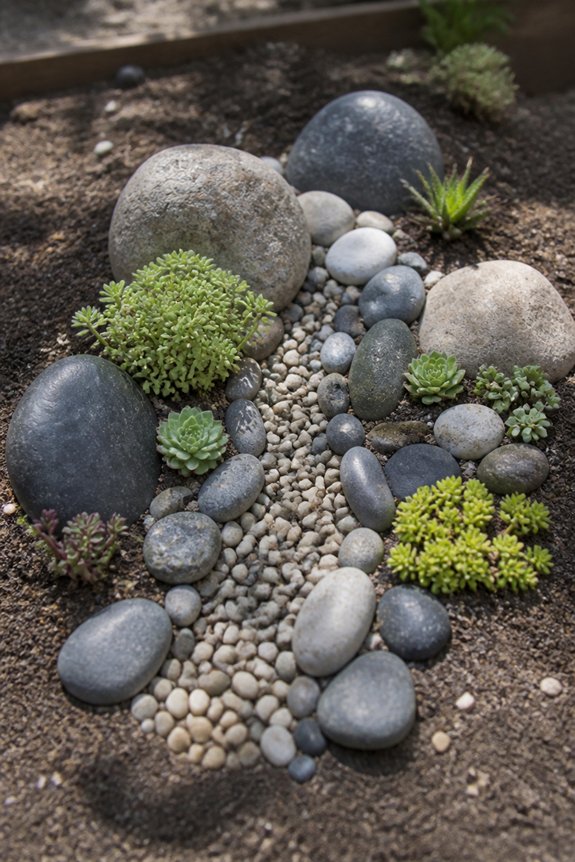 free stones for rock garden