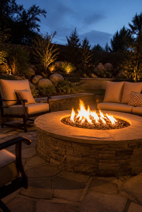 functional outdoor fire pits