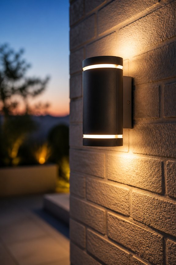 functional outdoor wall lighting