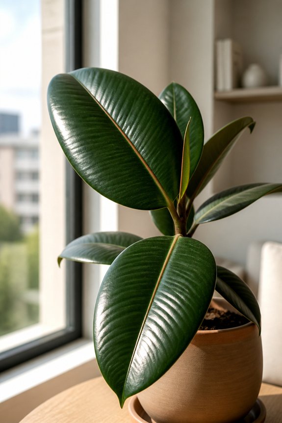 glossy foliage minimal maintenance
