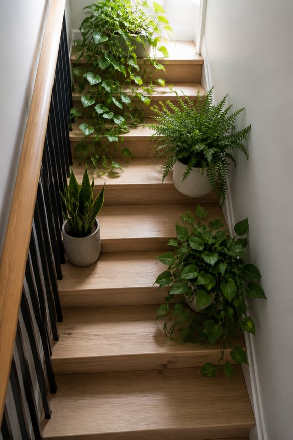 humidity loving stairwell plants