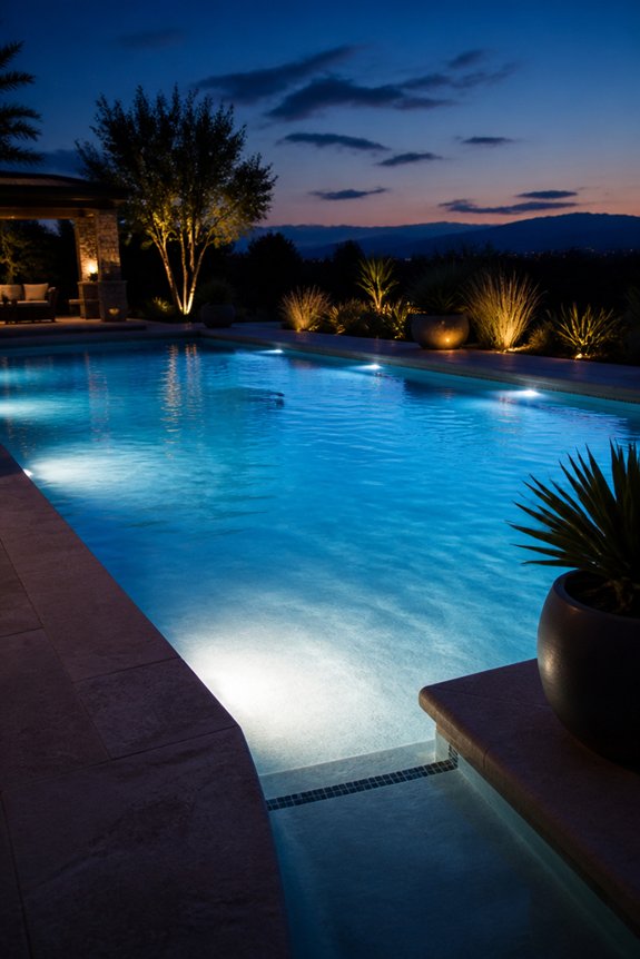illuminating water features beautifully