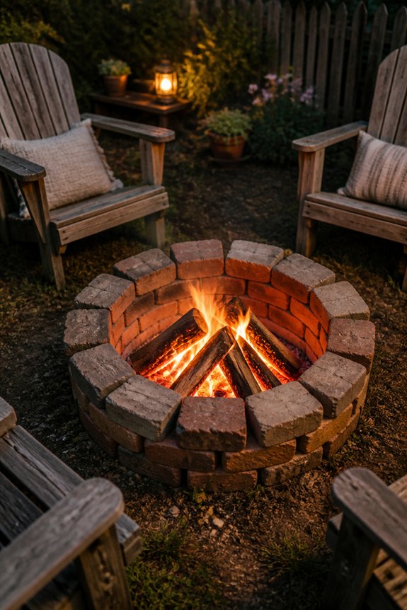 inexpensive diy fire pit