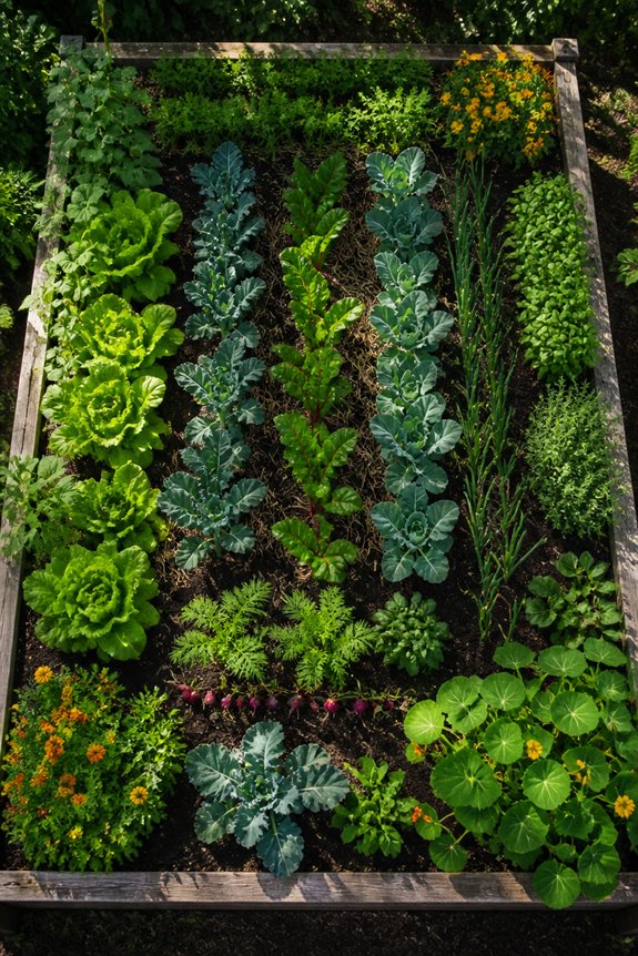 interconnected permaculture vegetable guilds