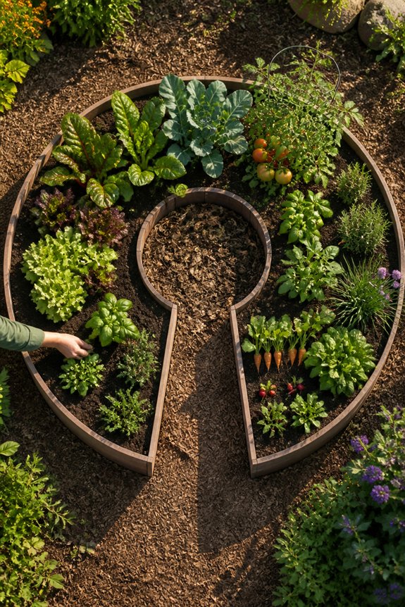 keyhole garden design benefits