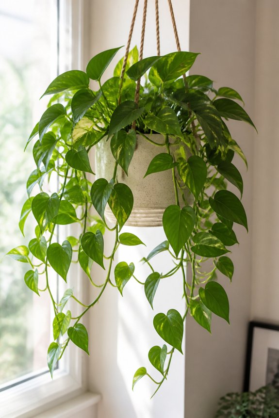 low maintenance cascading houseplant