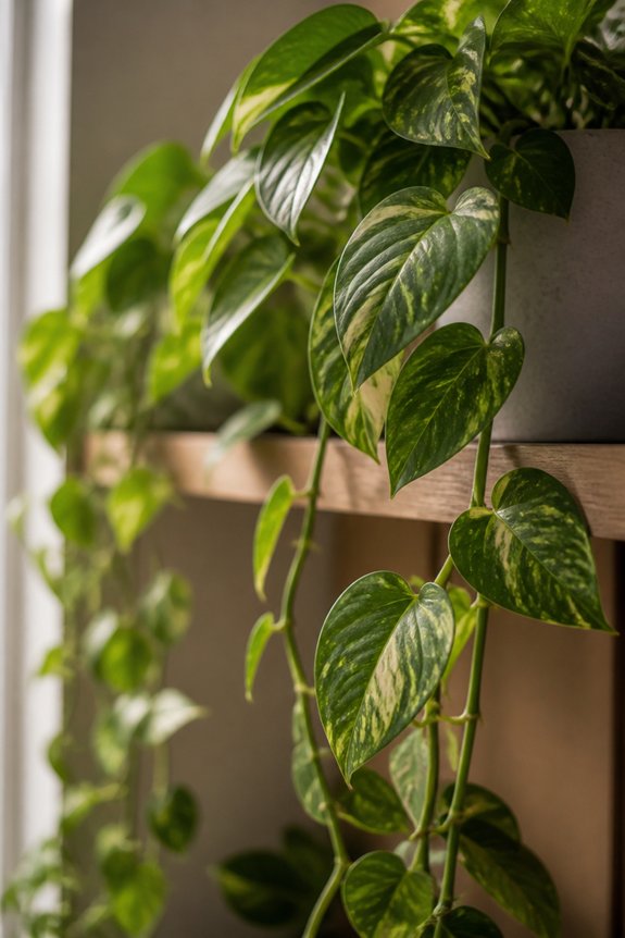 low maintenance indoor trailing vine