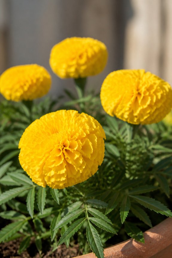 low maintenance pest repelling flowers