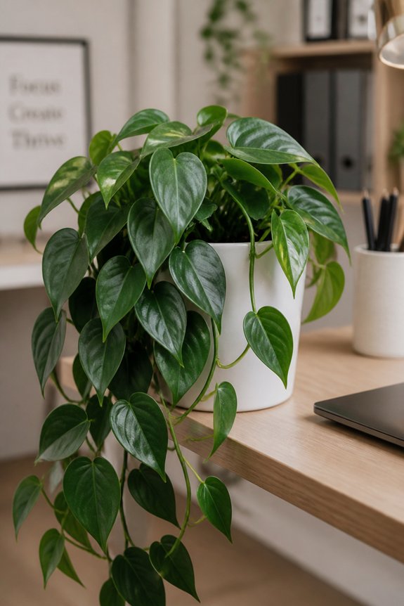 low maintenance trailing office plant