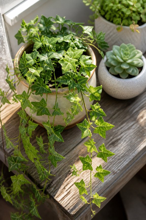low maintenance trailing plants