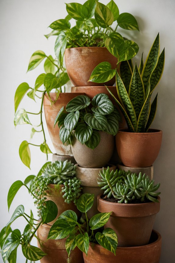low maintenance vertical plants
