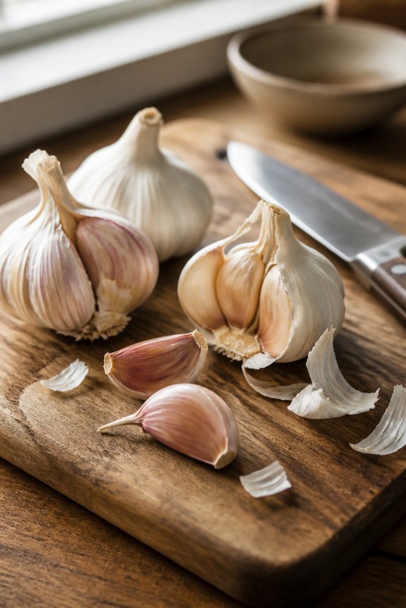 low maintenance year round garlic