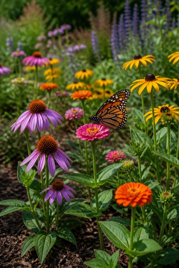 native flowers attract butterflies